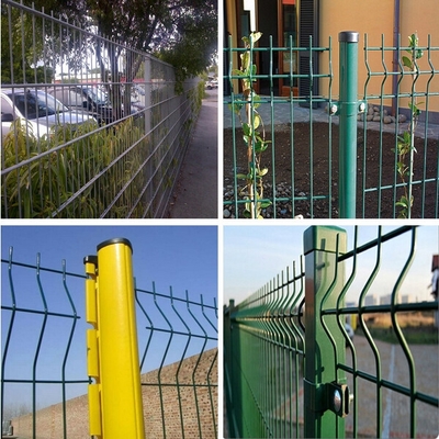 河源桃型柱三角折彎護欄網(wǎng) 湛江小區(qū)別墅鋼絲網(wǎng) 邊框圍欄網(wǎng)